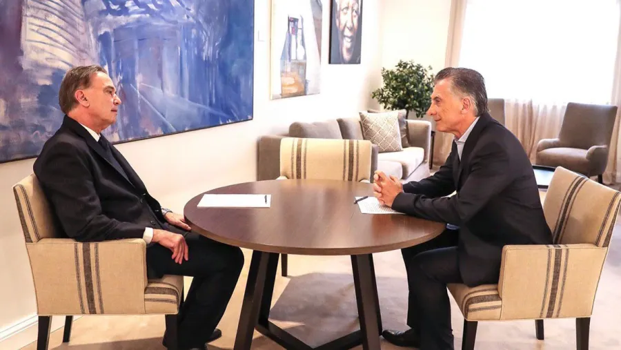 Pichetto y Macri Pichetto y Macri