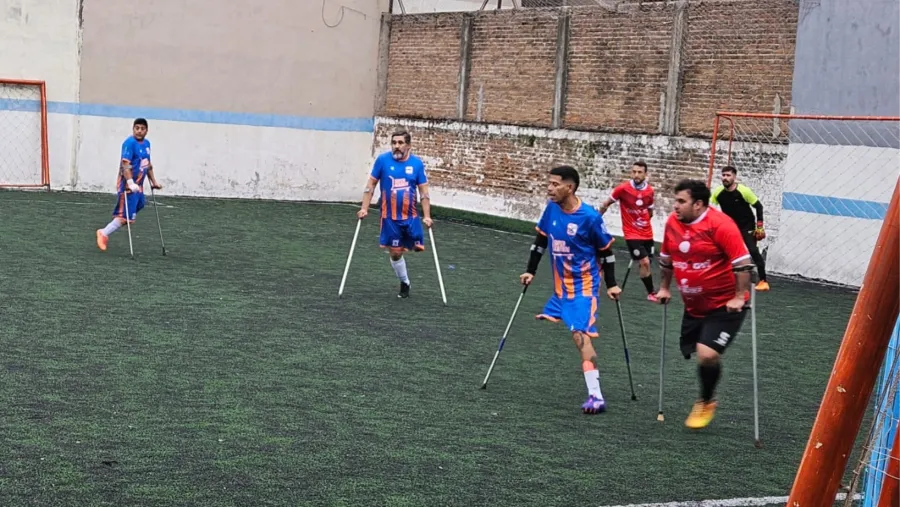 La Liga Nacional de Fútbol para Amputados pasó por Paraná