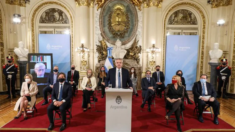El Presidente Alberto Fernández presentó el 29 de julio en la Casa Rosada la reforma judicial y la comisión de expertos para que le plantearan sugerencias sobre distintas reformas.