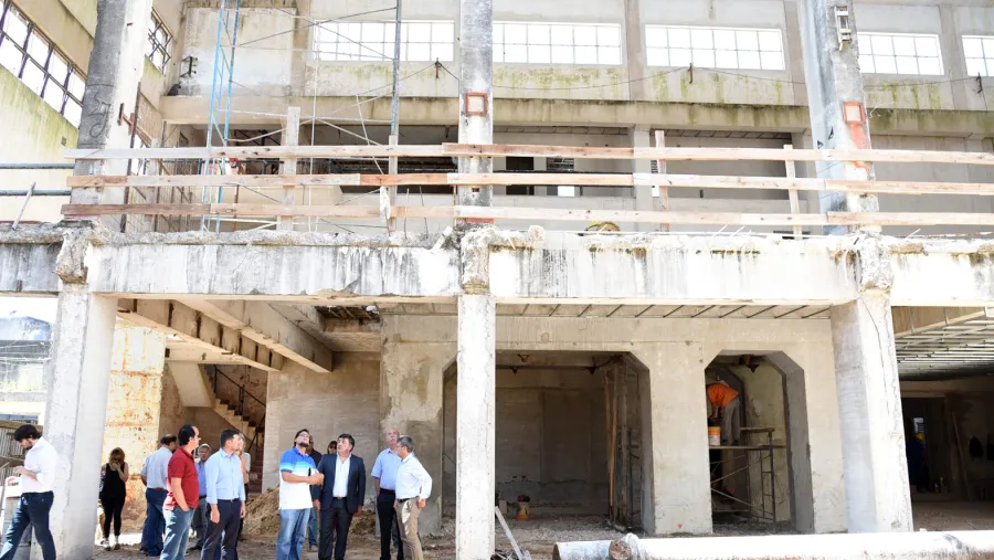 recorrida obras Concepción del Uruguay