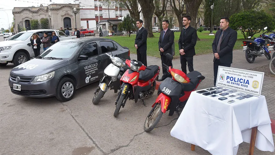El gobierno entrerriano destinó otros vehículos incautados como resultado de la lucha contra el narcomenudeo, luego de que las causas tuvieran sentencia judicial. 