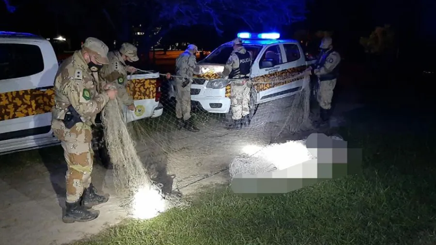Los operativos se realizaron sobre el río Gualeguay, donde se secuestraron redes y dos personas fueron notificadas por infringir la Ley Provincial de Pesca.