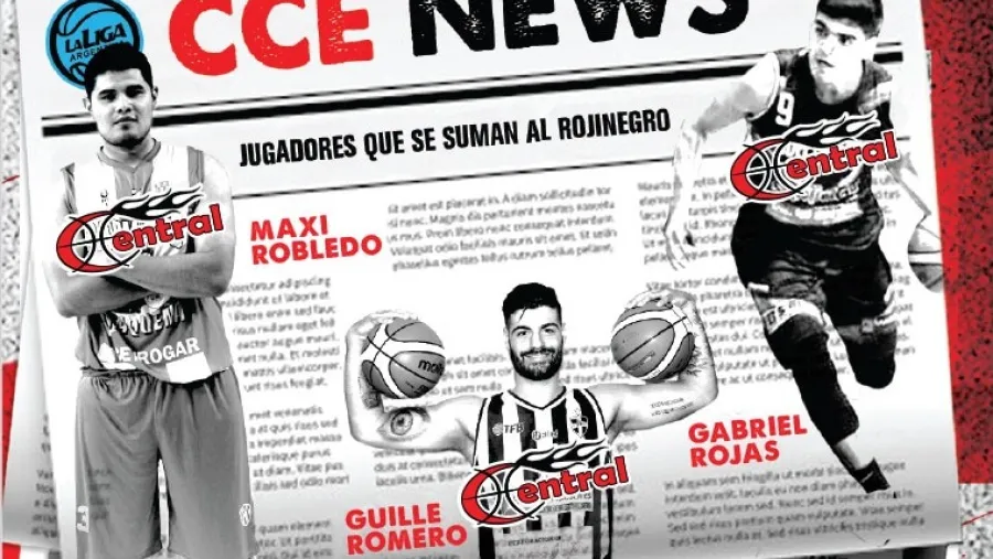Central Entrerriano Básquet: Central Entrerriano confirmó tres nuevas fichas para la Liga Argentina