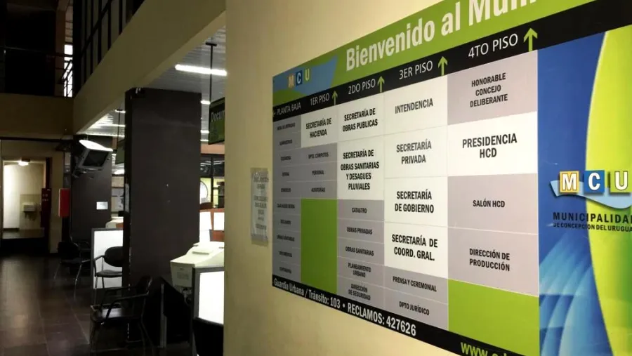 Ingreso a la Municipalidad de Concepción del Uruguay 