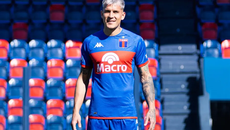 Fútbol: el entrerriano Nicolás Reniero fue presentado como flamante refuerzo de Tigre