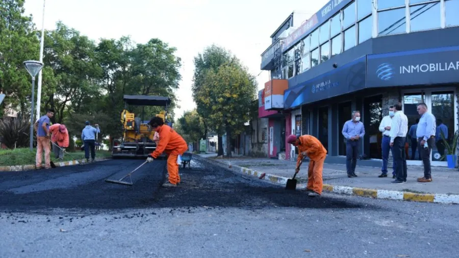 repavimentación Crespo