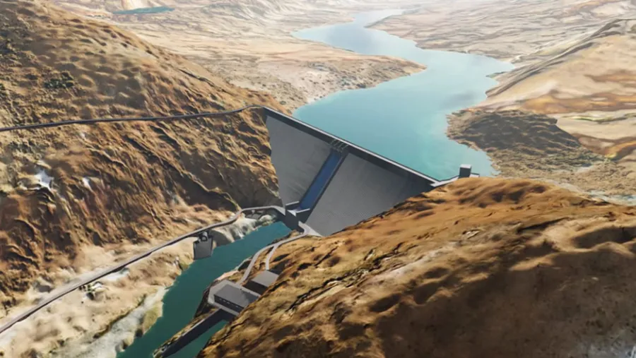 El megaproyecto hidroeléctrico Portezuelo del Viento tiene un plazo de ejecución de cinco años. El megaproyecto hidroeléctrico Portezuelo del Viento tiene un plazo de ejecución de cinco años.