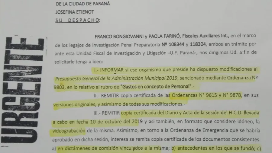 Requisitoria