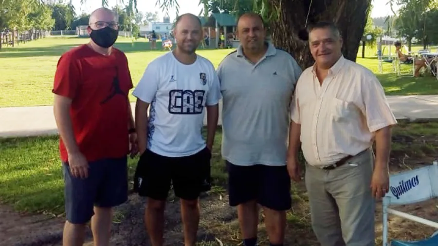 Reunión FBER-AEBER Presidente de la FBER se reunió con autoridades de la asociación de DT entrerrianos