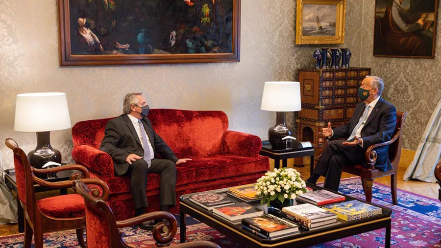 El Presidente Alberto Fernández se reunió con su par de Portugal, Marcelo Rebelo de Sousa. El Presidente Alberto Fernández se reunió con su par de Portugal, Marcelo Rebelo de Sousa.