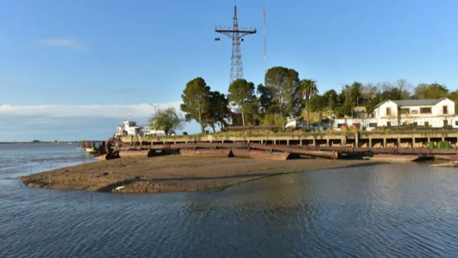 Río Paraná bajante