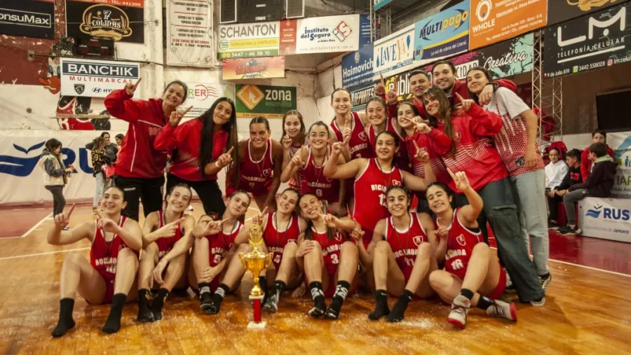 Básquet: las chicas de Rocamora se coronaron campeonas provinciales U17