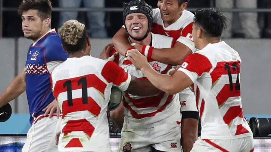 El anfitrión Japón venció a Rusia en el partido inaugural del Mundial de Rugby