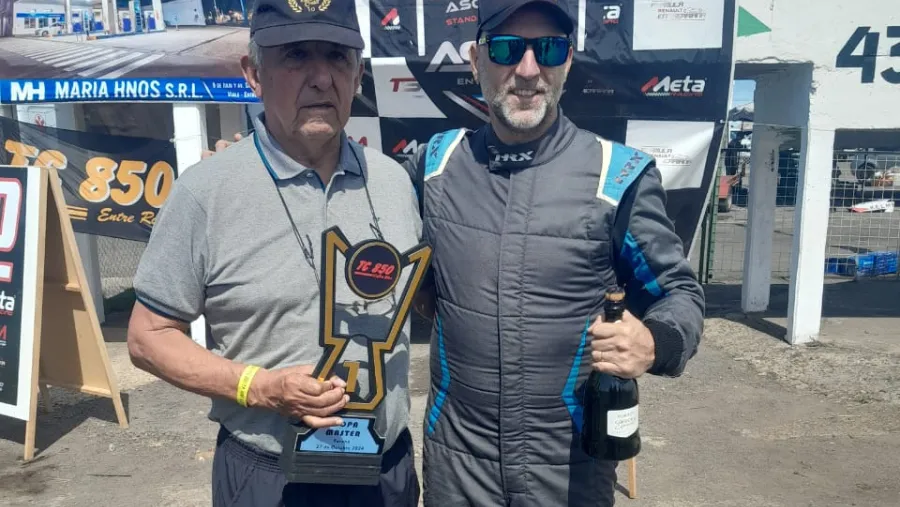 Gonzalo Salas logró su primer podio en el TC850: “El equipo es gran parte de todo esto”