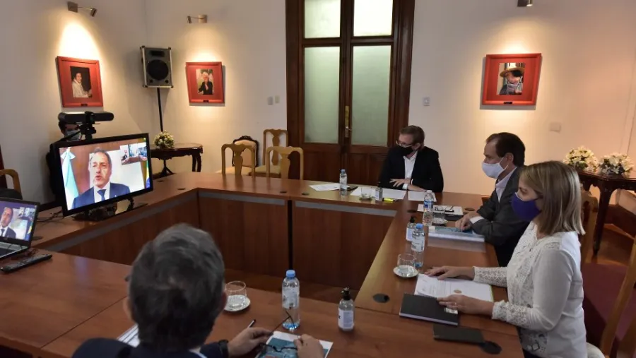 Bordet abordó con Scioli la oferta exportable entrerriana con destino a Brasil