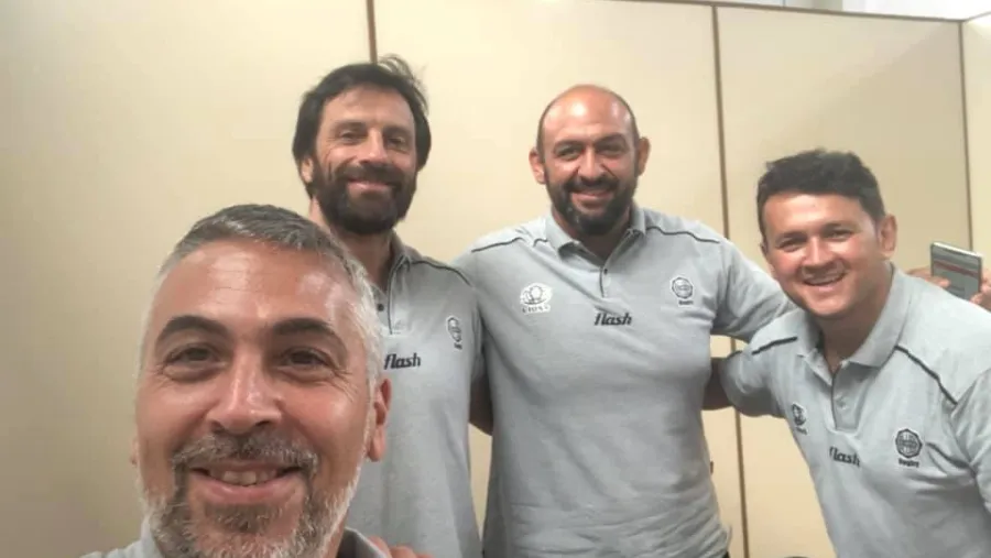 Emiliano Bergamaschi y Sebastián Svetliza Rugby: el paranaense Emiliano Bergamaschi inició su ciclo en Olimpia Lions