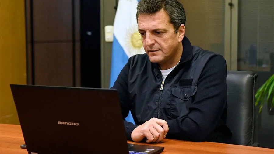 El hasta ahora presidente de la Cámara de Diputados, Sergio Massa.