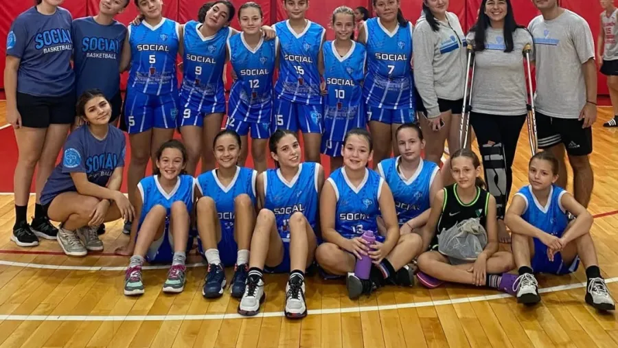 Básquet: la Liga Provincial Femenina cerró su primera ronda para las categorías formativas