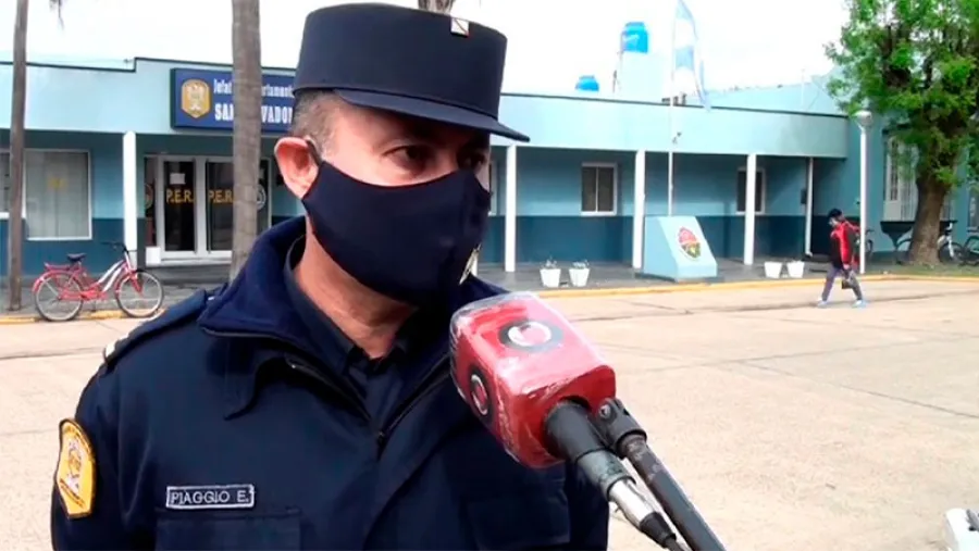 Emilio Piaggio subjefe policía San Salvador Emilio Piaggio subjefe policía San Salvador