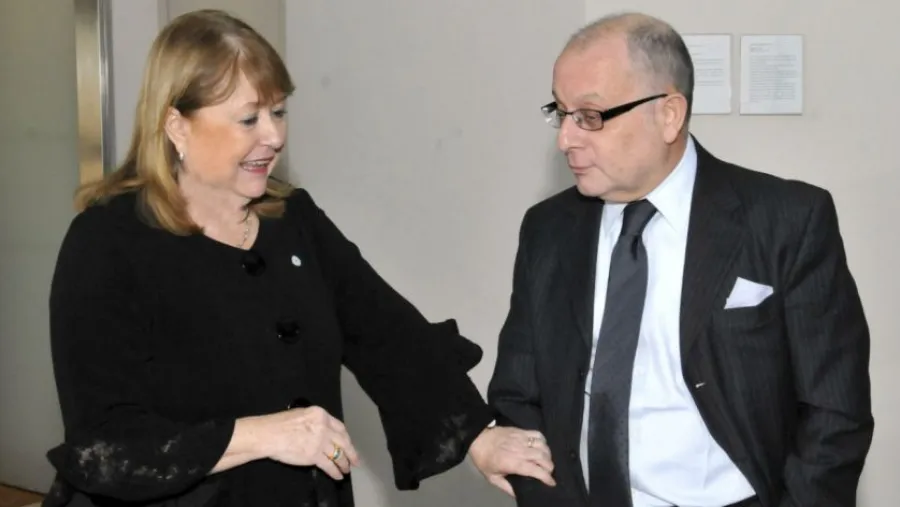 Susana Malcorra y Jorge Faurie Susana Malcorra y Jorge Faurie