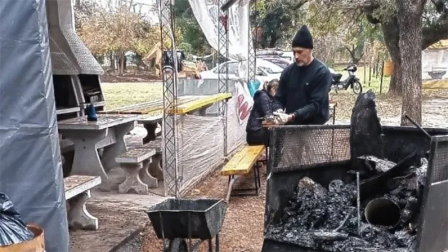 Un incendio provocó importantes pérdidas materiales a Tiro con Arco Paraná
