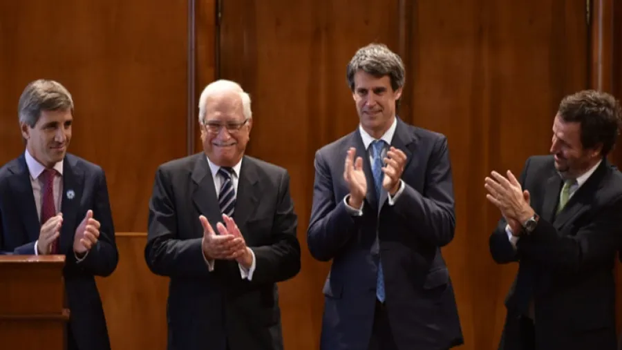 Jorge Todesca al asumir en el INDEC