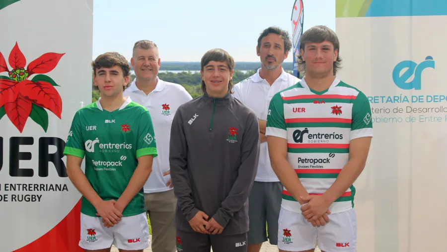 Rugby: el seleccionado entrerriano juvenil presentó su vestimenta para el Argentino