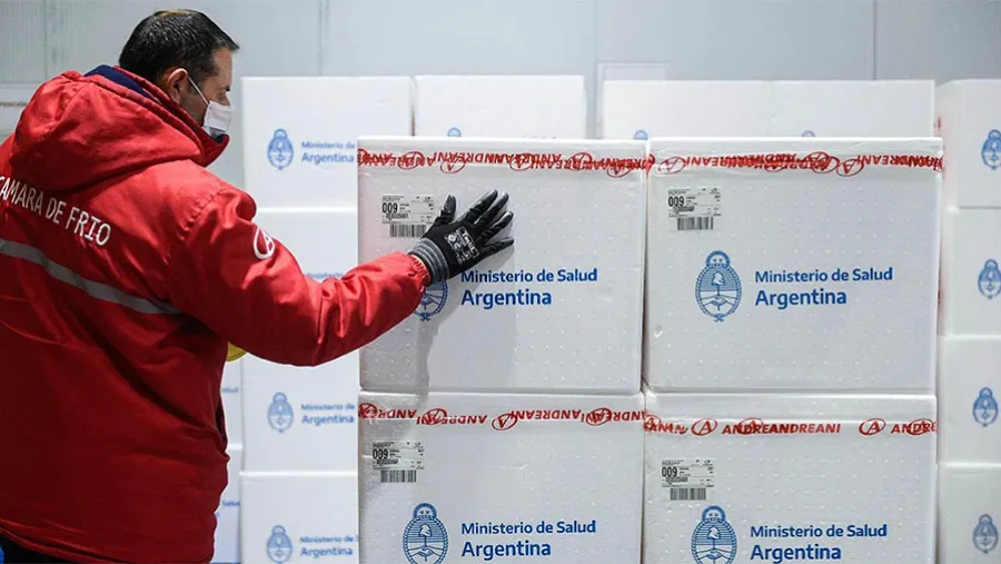 Hasta la mañana de hoy fueron distribuidas en todas las jurisdicciones 21.327.590 vacunas.