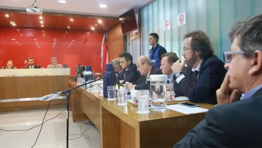 Imagen de archivo de una de las audiencias de la causa “Varisco Sergio-Rolandelli Walter-Picazzo Ángel Emilio”. Imagen de archivo de una de las audiencias de la causa “Varisco Sergio-Rolandelli Walter-Picazzo Ángel Emilio”.