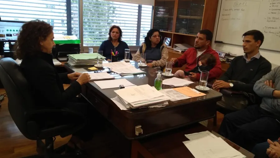 La jueza Barbagelata recibió a vecinos del Paracao