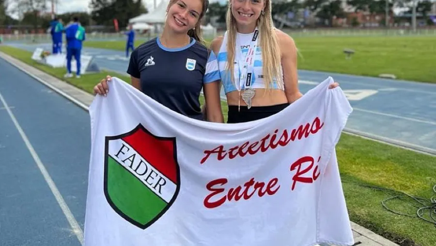 La entrerriana Victoria Zanolli logró dos medallas y un récord histórico en Bogotá