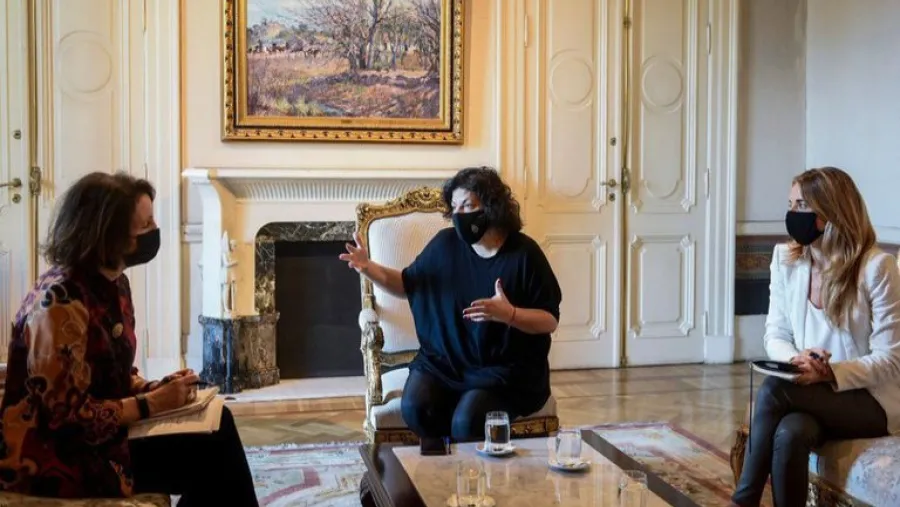 Carla Vizzotti se reunió con la Encargada de Negocios de Estados Unidos Carla Vizzotti se reunió con la Encargada de Negocios de Estados Unidos