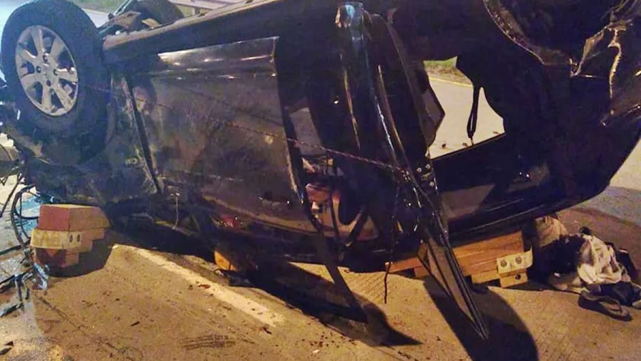 vuelco Autovía vuelco Autovía