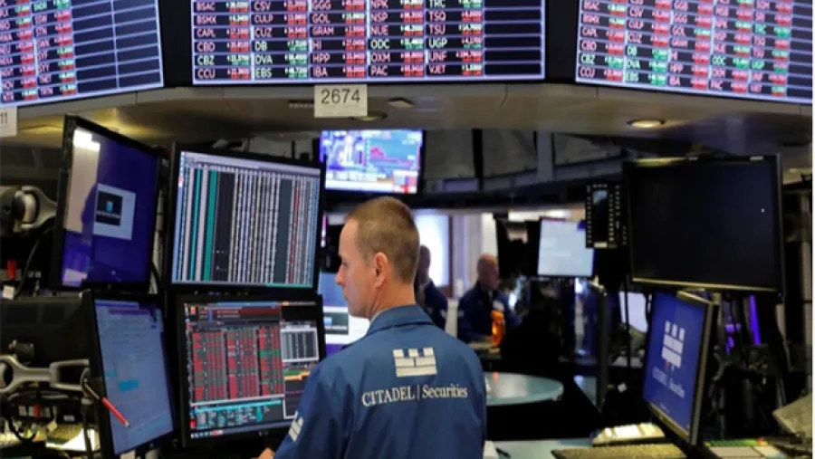 El New York Stock Exchange (NYSE) en Wall Street 