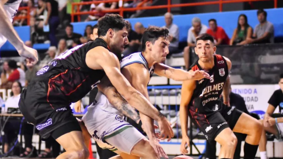 Básquet: Parque Sur sufrió otra derrota ante Quilmes por la Liga Argentina