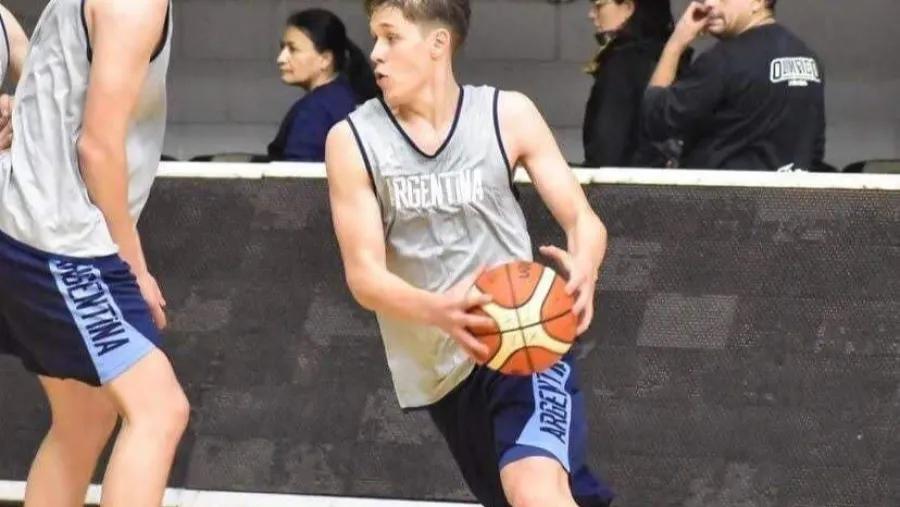 Citaron al crespense Joaquín Folmer al Campus de Desarrollo U17 de Básquetbol
