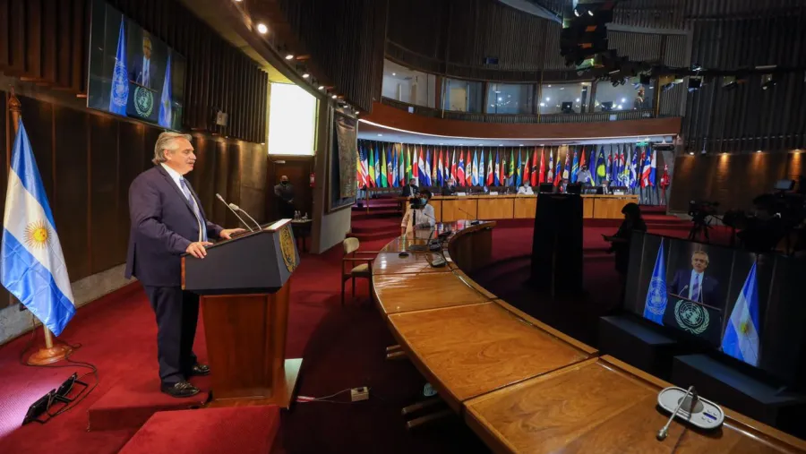 Fernández ante la CEPAL en Chile