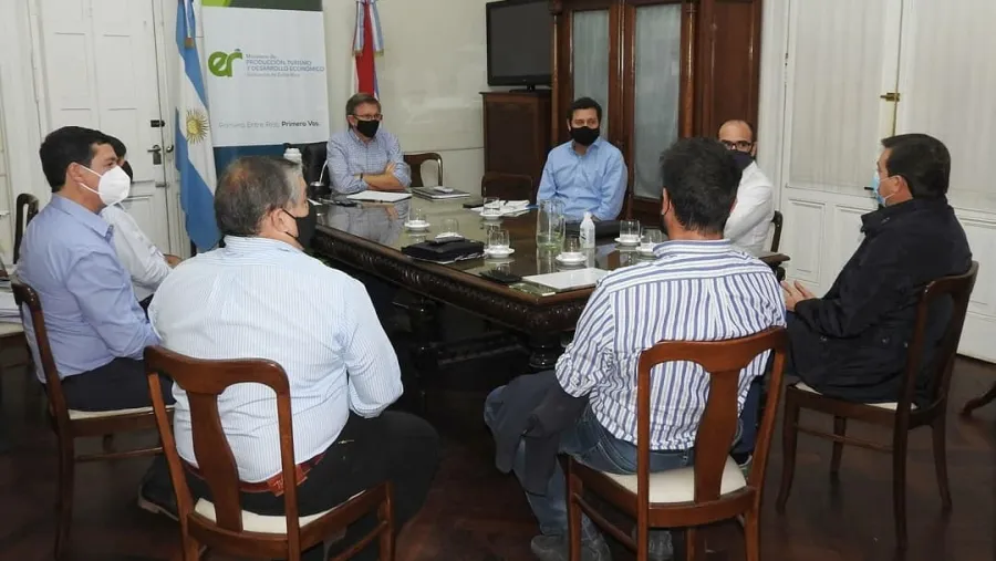 Autoridades de la Cámara Entrerriana de Turismo se reunieron con Bahillo