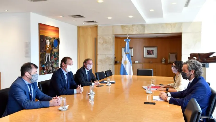 Bordet analizó con Cafiero el escenario de exportaciones de los productos entrerrianos