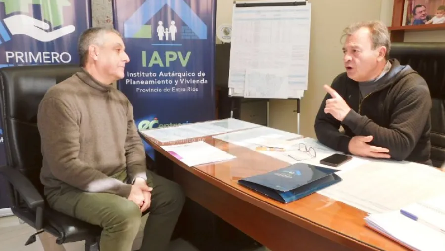 Evaluaron los proyectos habitacionales en Urdinarrain