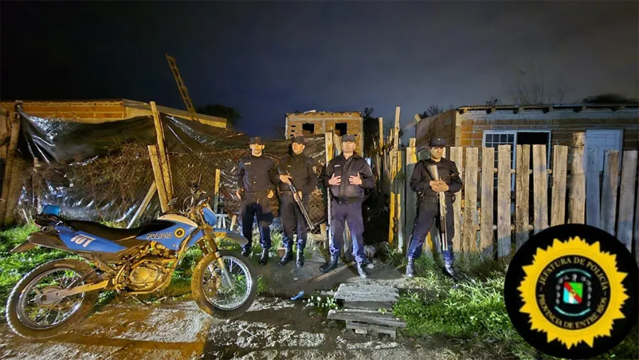 En Concordia se realizaron allanamientos a raíz de una denuncia por robo y secuestraron estupefacientes y armas.