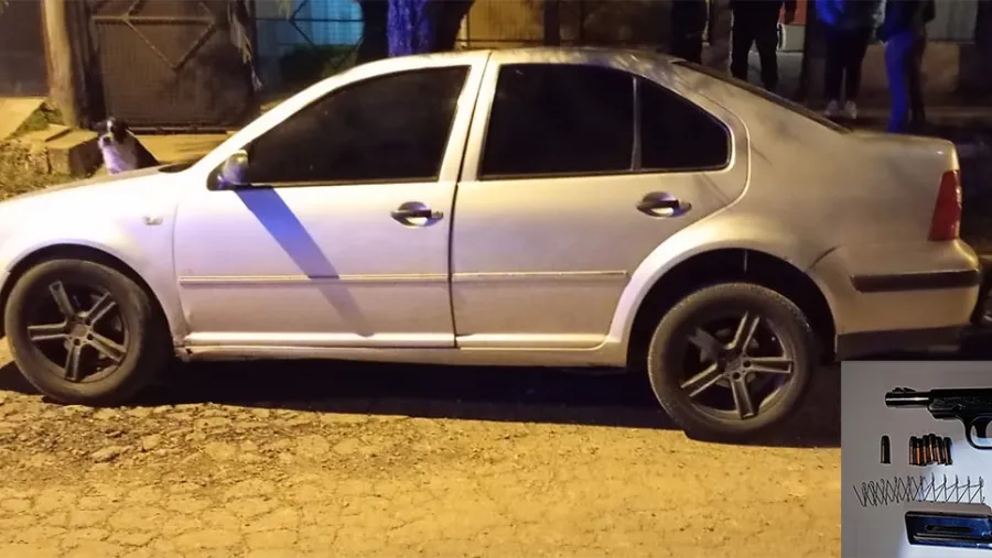 La Policía detuvo a una persona por tentativa de homicidio. Secuestró un automóvil, un arma de fuego y otros elementos de interés para la causa.