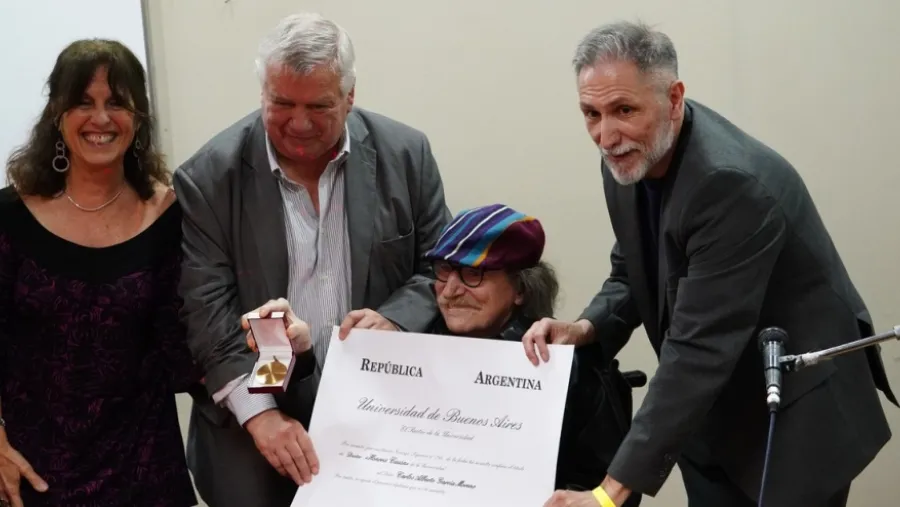 Charly García, doctor Honoris Causa de la UBA