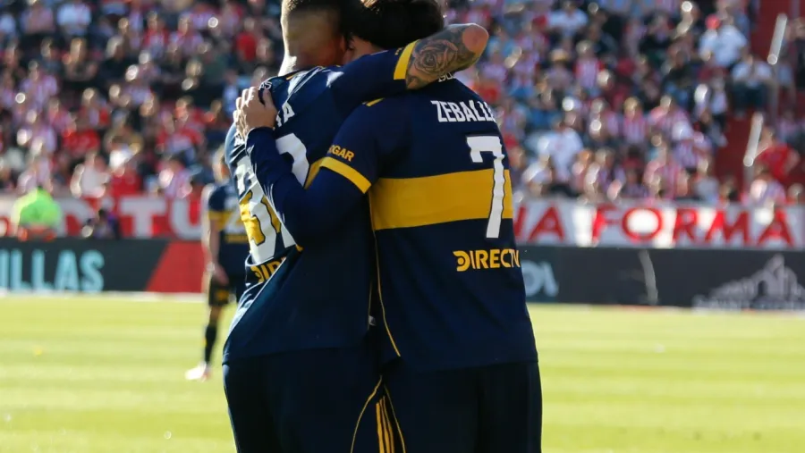 Ayrton Costa y Exequiel Zeballos - Boca Juniors