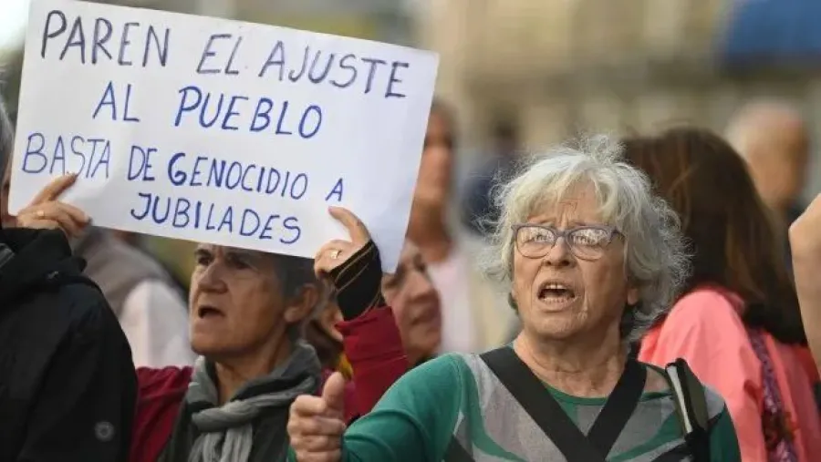 protesta jubilados