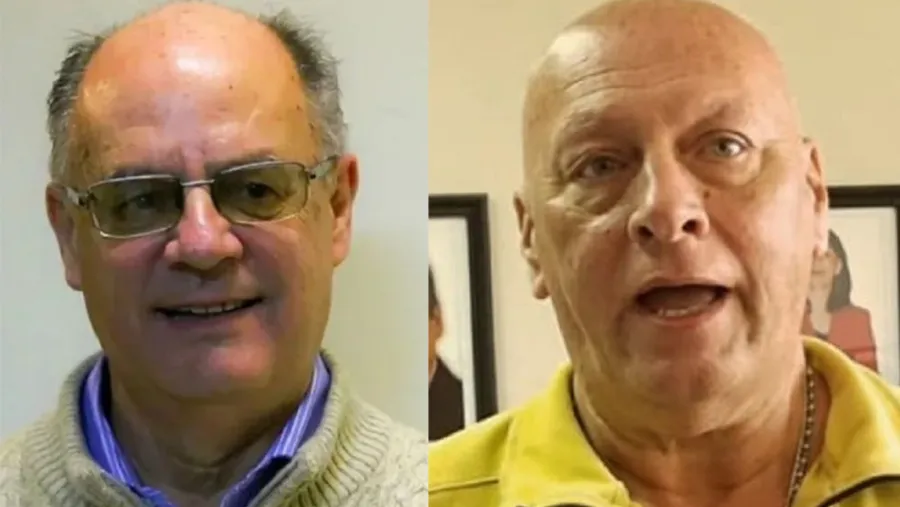 Emilio Martínez Garbino y Silvio Farach.