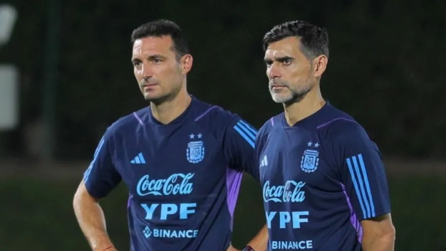 Roberto Ayala y Lionel Scaloni