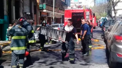 Incendio fatal.