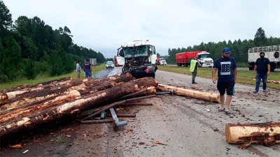 Accidente autovía 14.