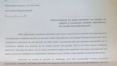 Transporte Escolar de Concordia.